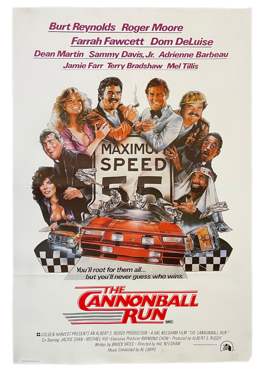 The Cannonball Run (1981) - One Sheet