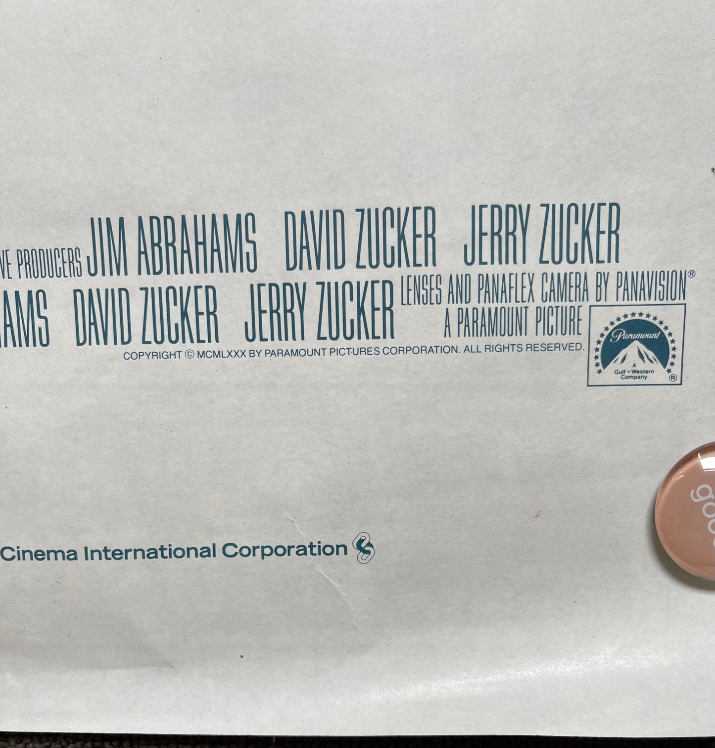 Flying High (1980) - Daybill