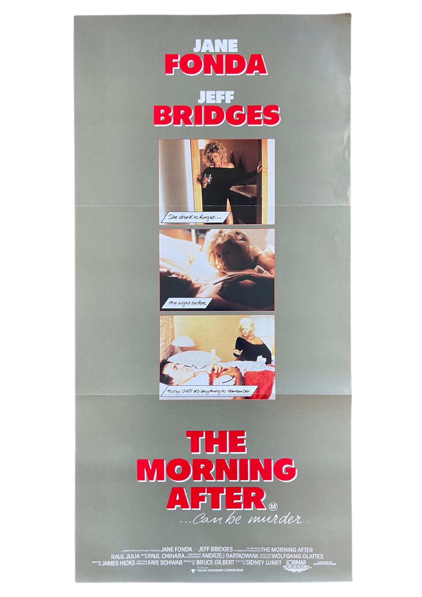 The Morning After (1986) - Daybill