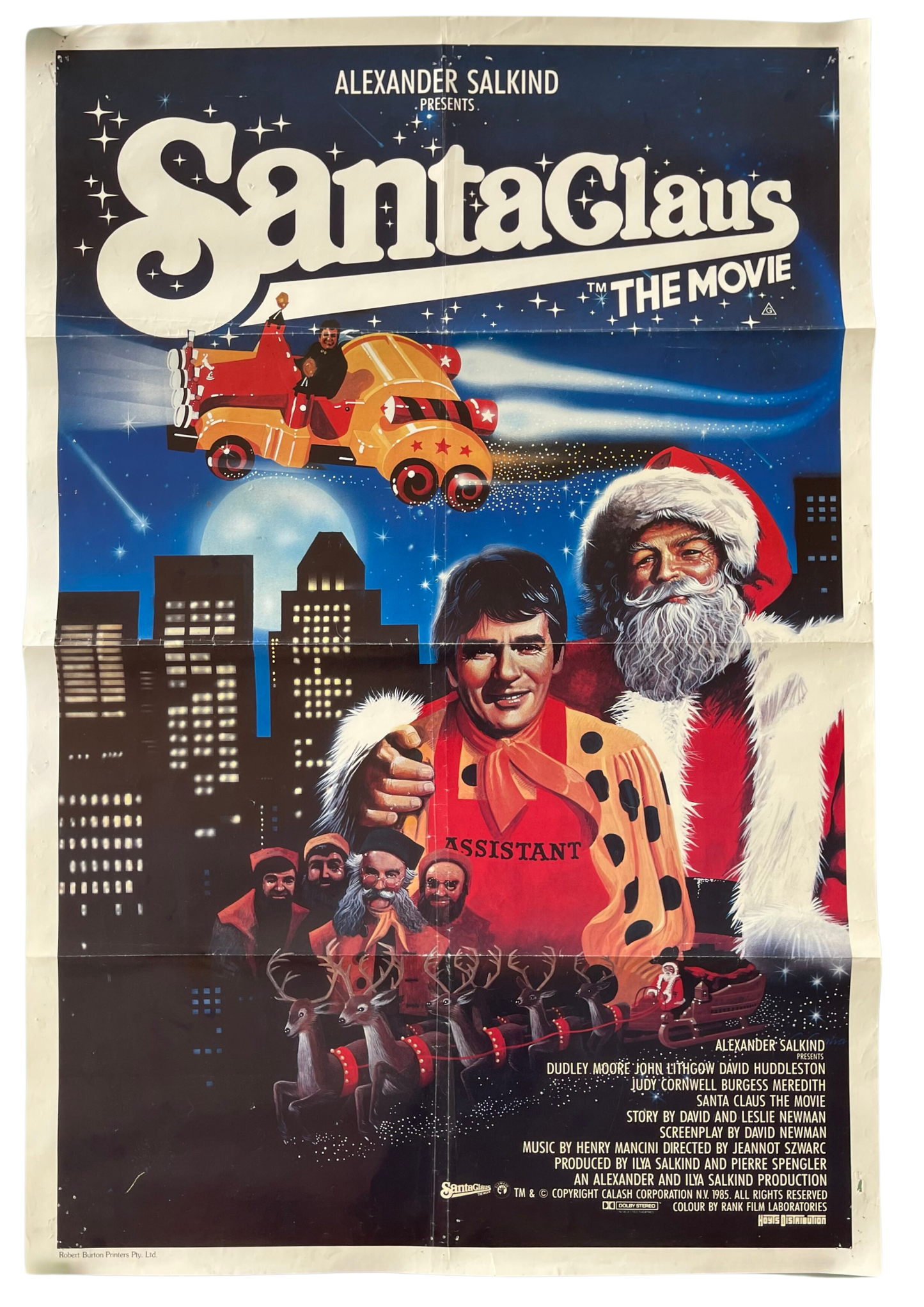 Santa Claus the Movie (1985) - One Sheet