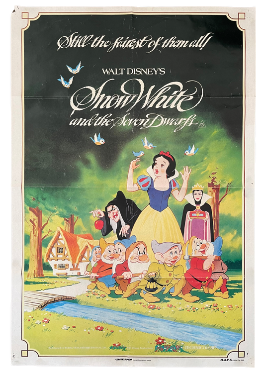 Snow White And the Seven Dwarfs (1983 Reissue) - One Sheet
