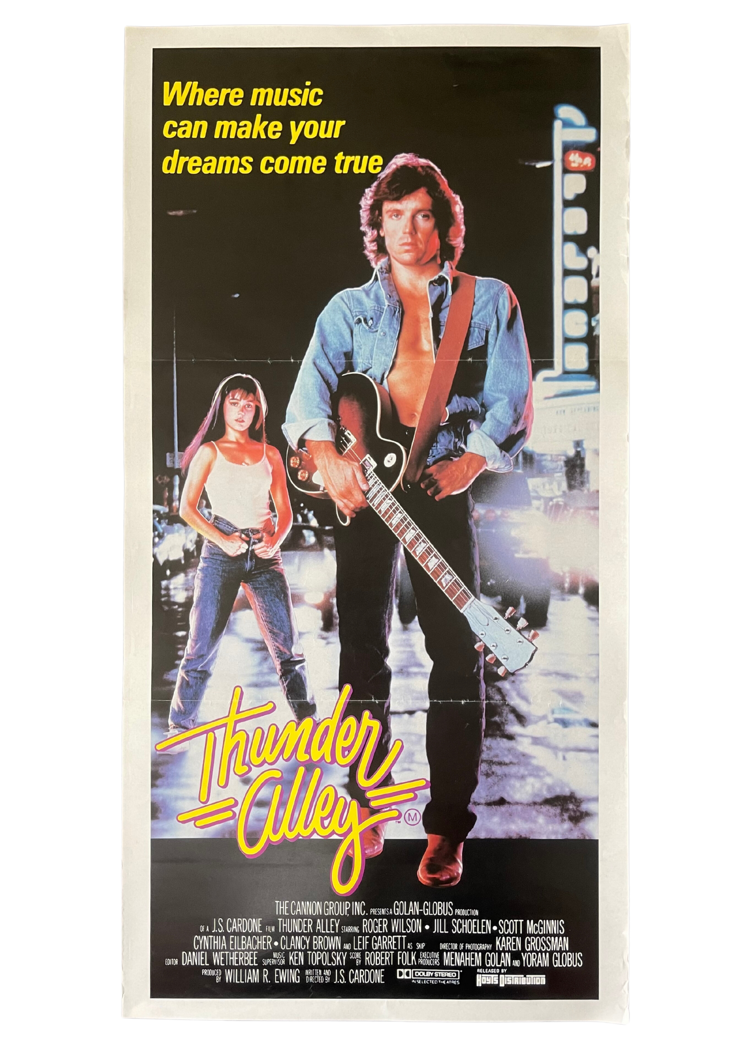 Thunder Alley (1985) - Daybill