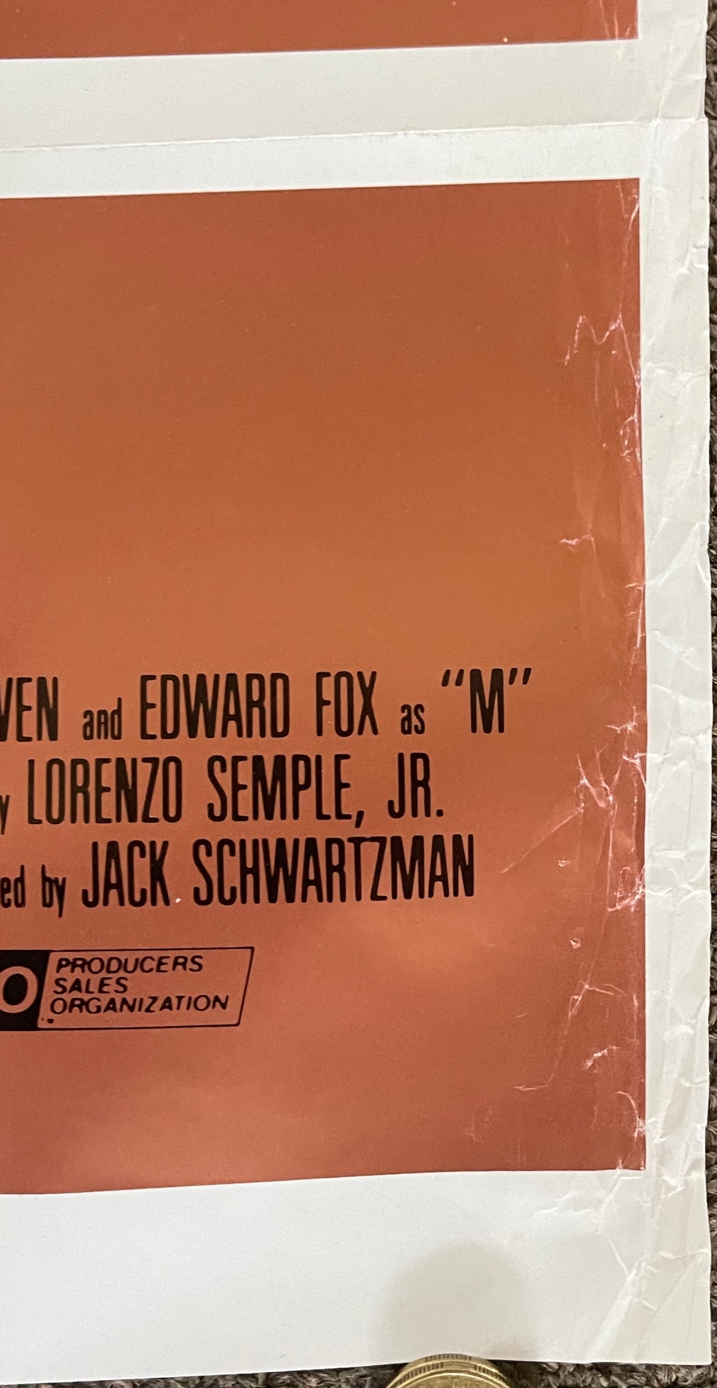 James Bond: Never Say Never Again (1983) - Lobby Card Sheet