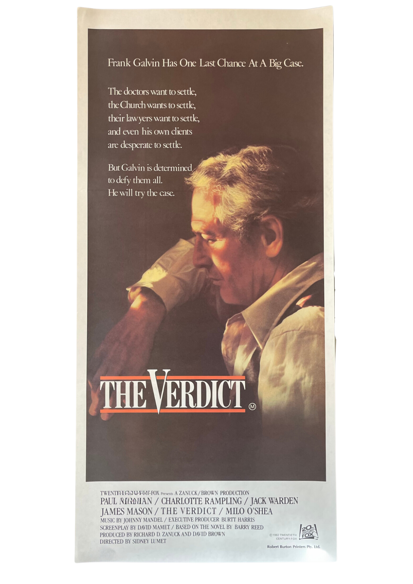The Verdict (1982) - Daybill