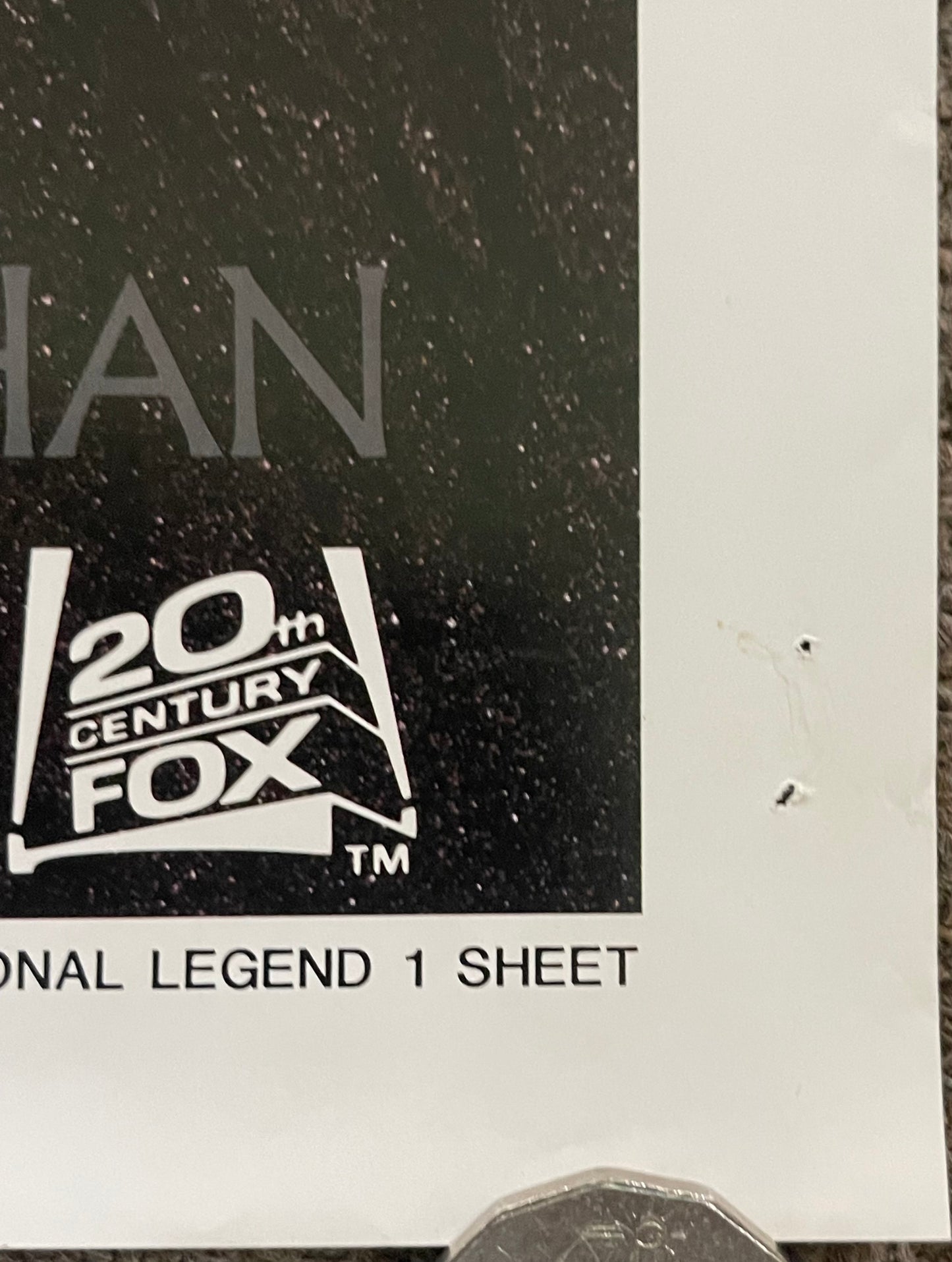 Legend (1985) Ridley Scott - One Sheet