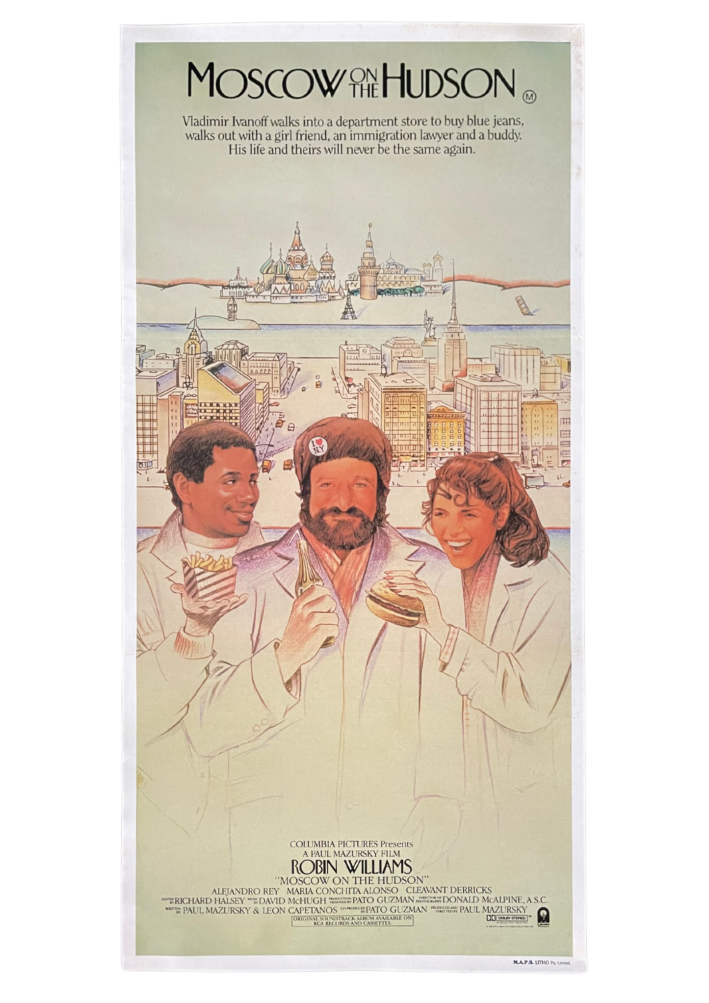Moscow on the Hudson  (1984) - Daybill