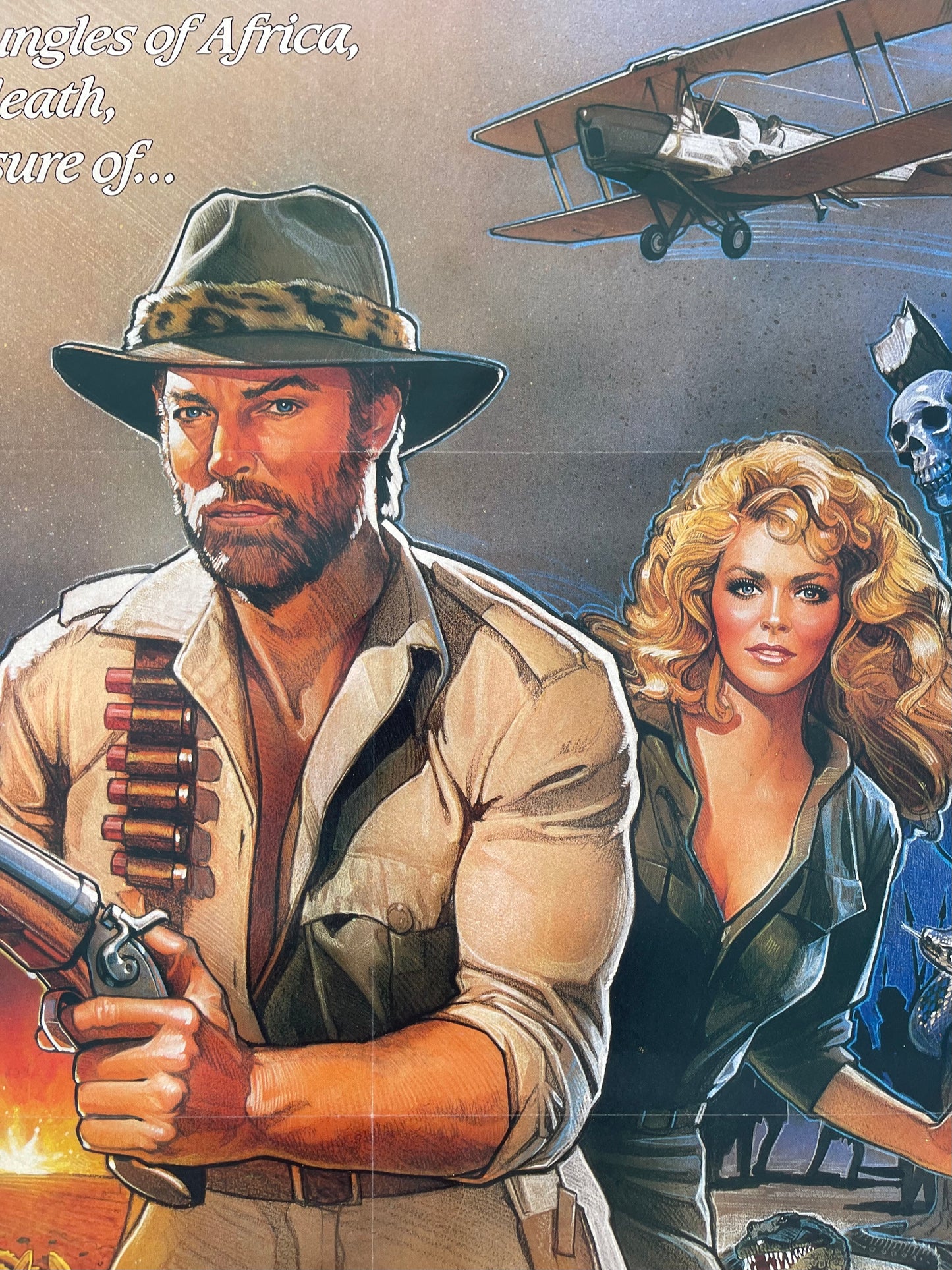 King Solomon's Mines (1985) - One Sheet