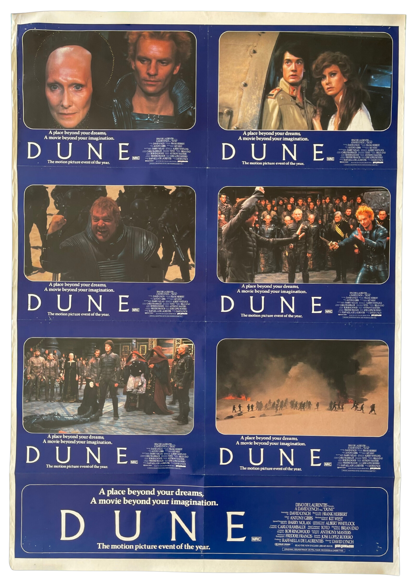 Dune (1984)- Lobby Card One Sheet