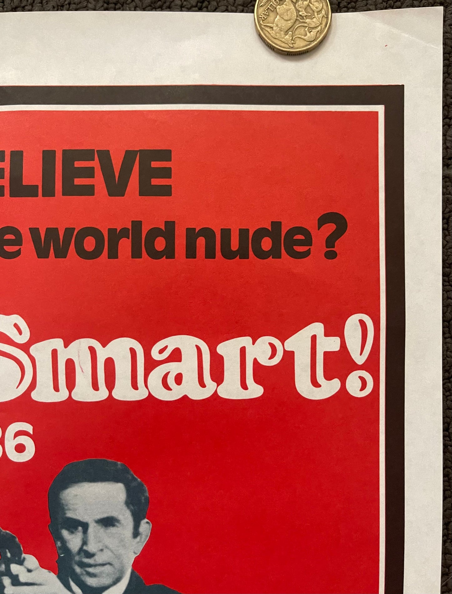 The Nude Bomb (1980) - Daybill