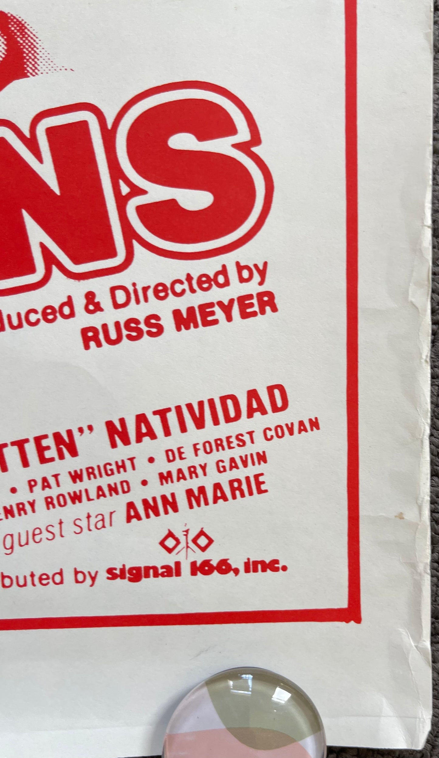 Beneath the Valley of the Ultra-Vixens (1979) - Daybill