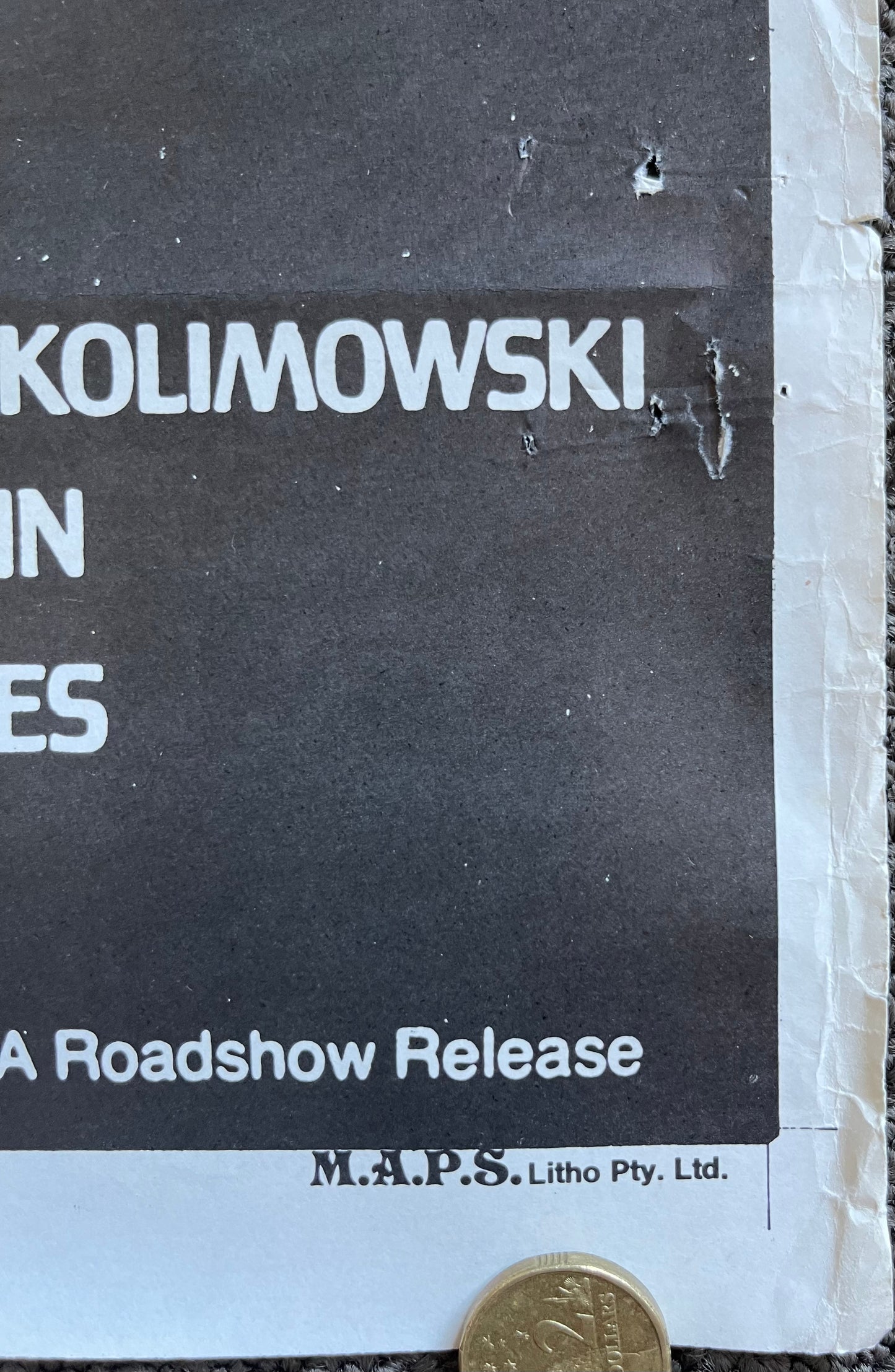 The Shout (1978) - Daybill