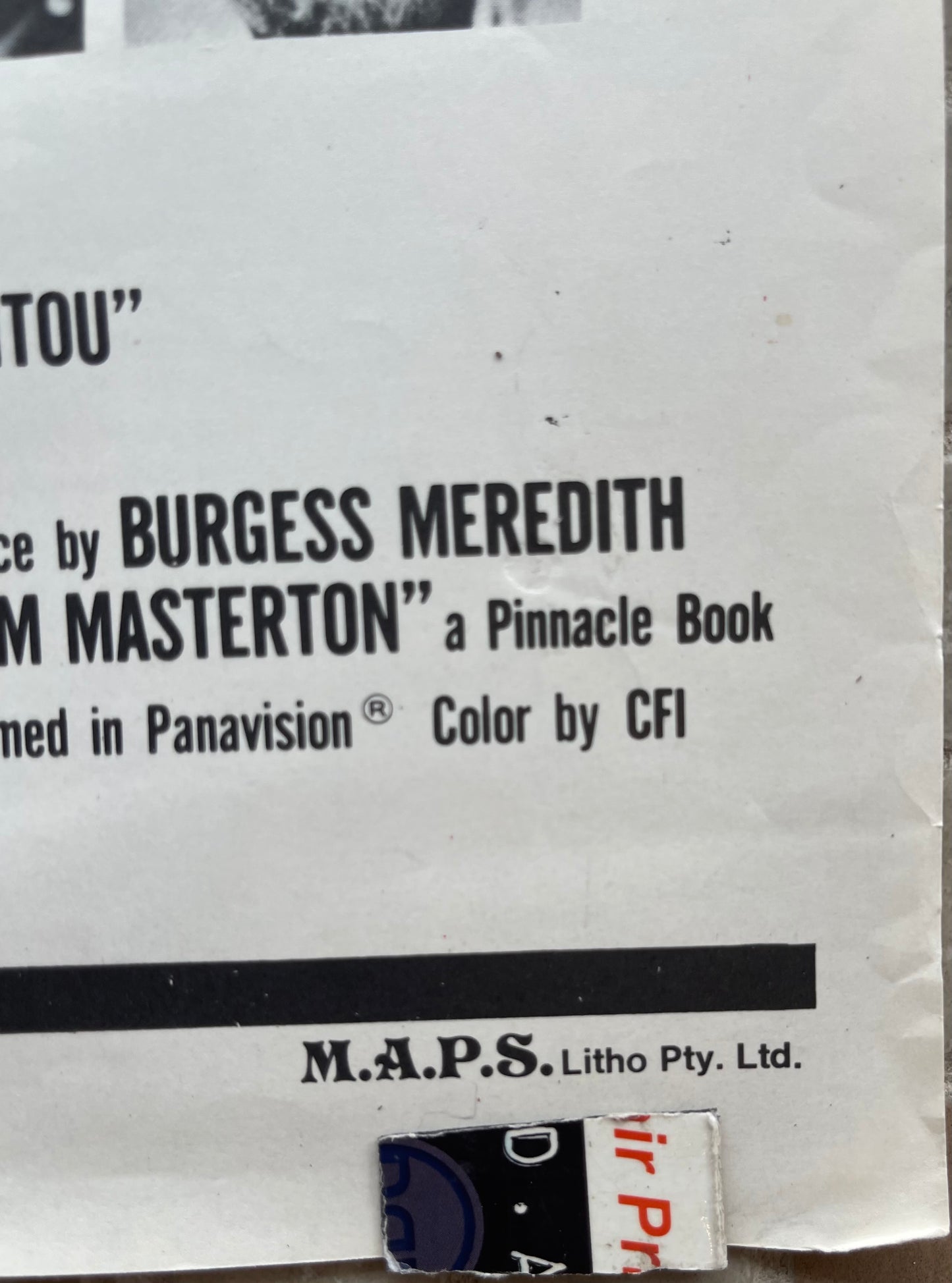 The Manitou (1978) - Daybill