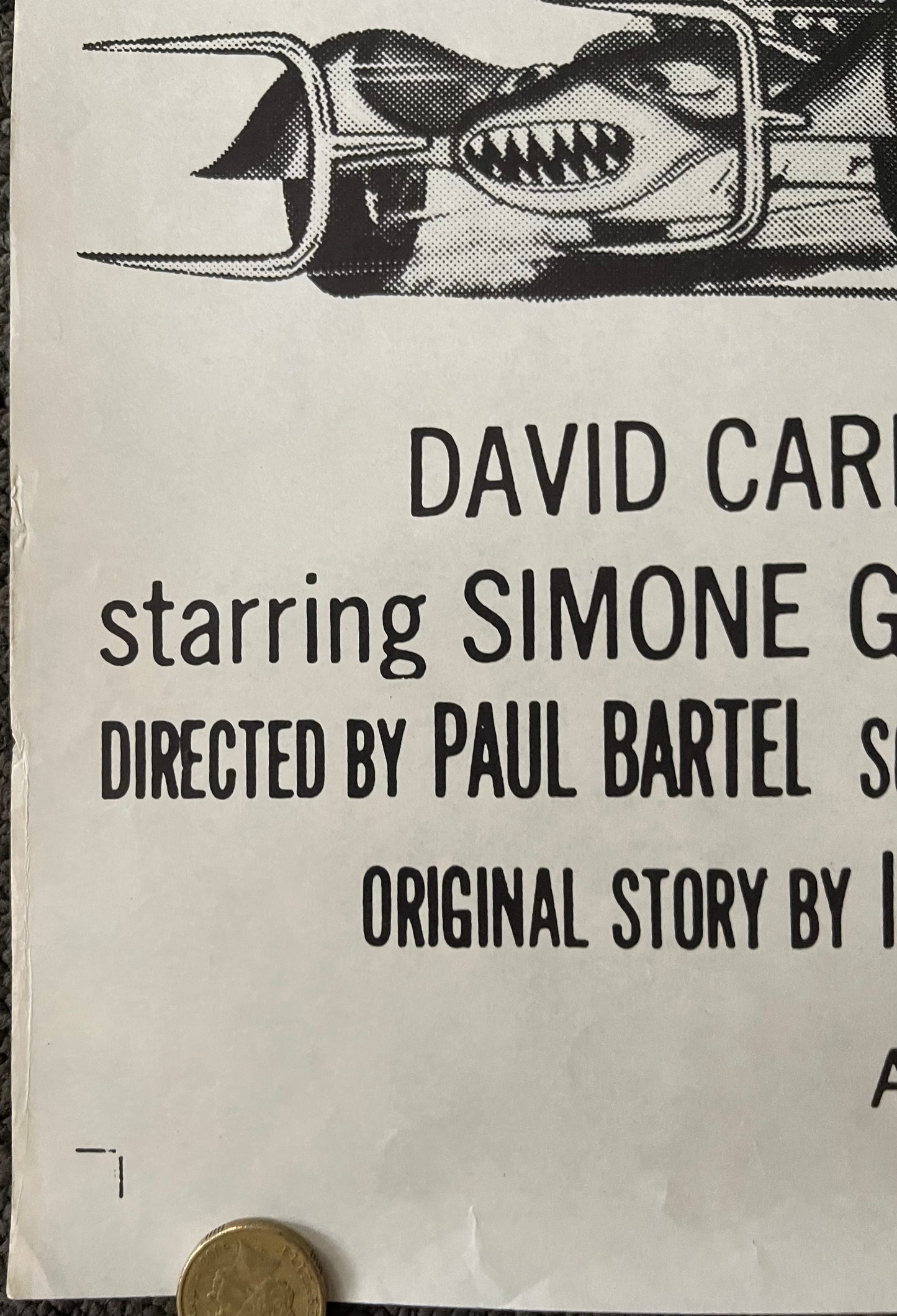 Death Race 2000 (1975) - Daybill