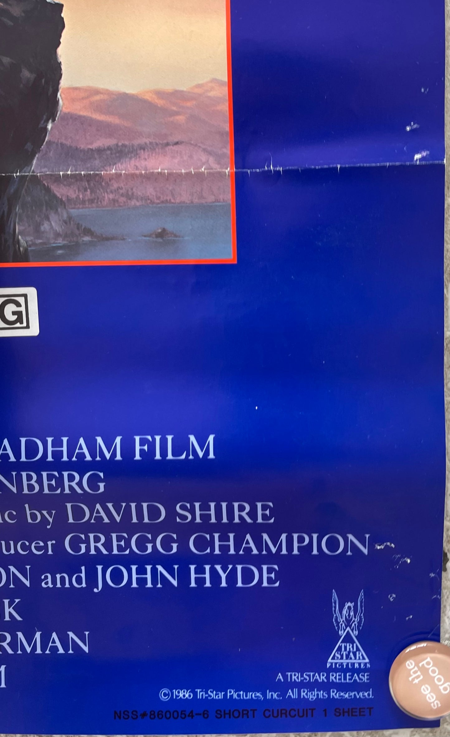 Short Circuit (1986) - One Sheet