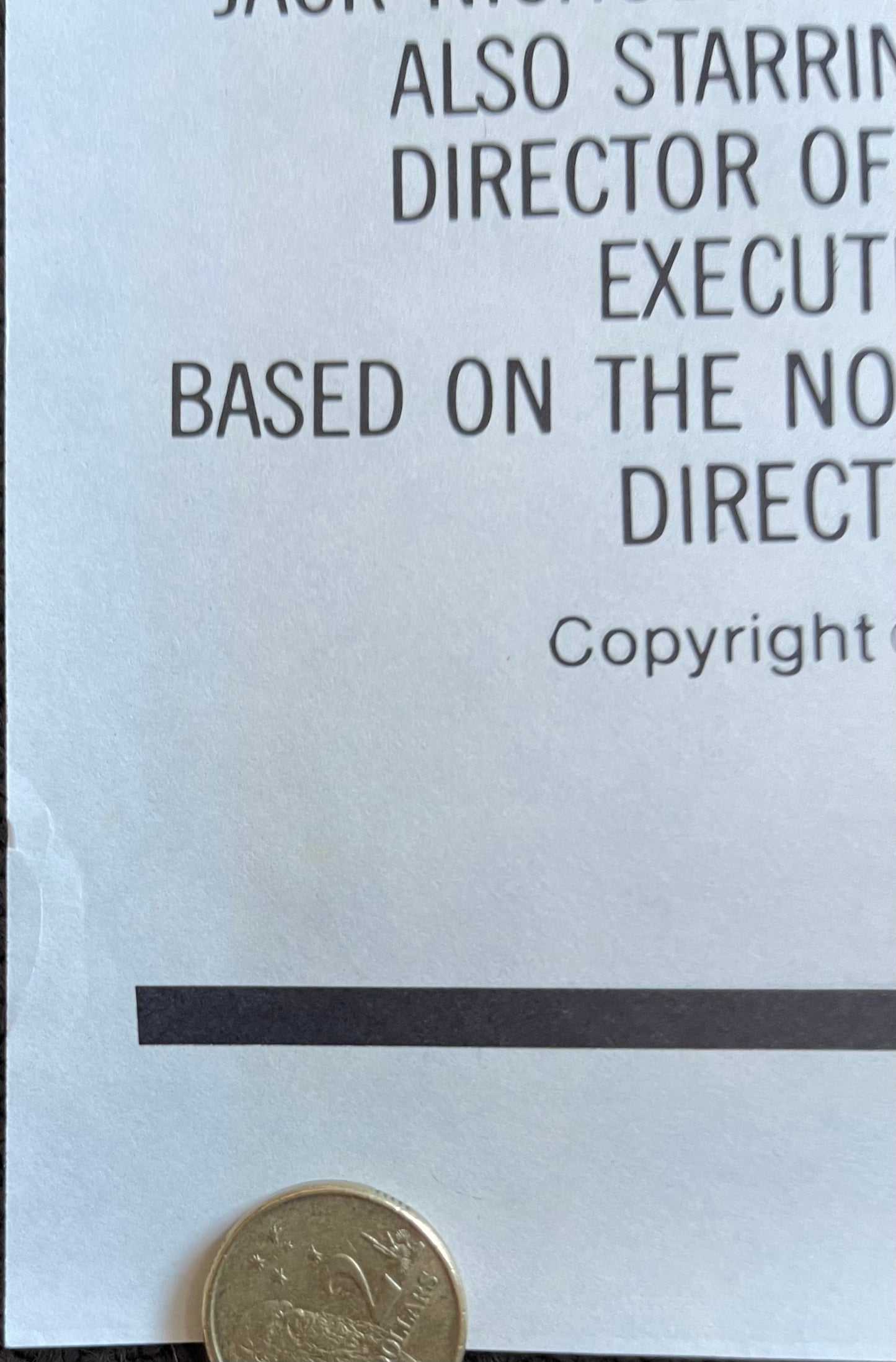 The Postman Always Rings Twice (1981) - Daybill