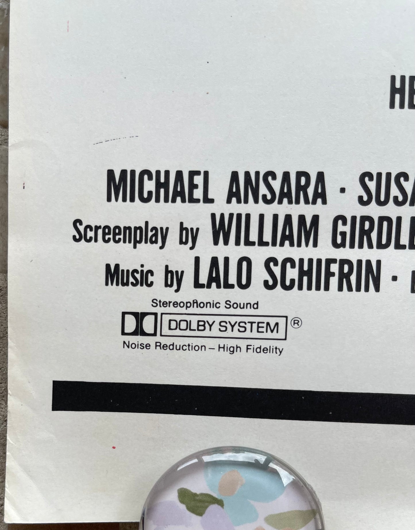 The Manitou (1978) - Daybill