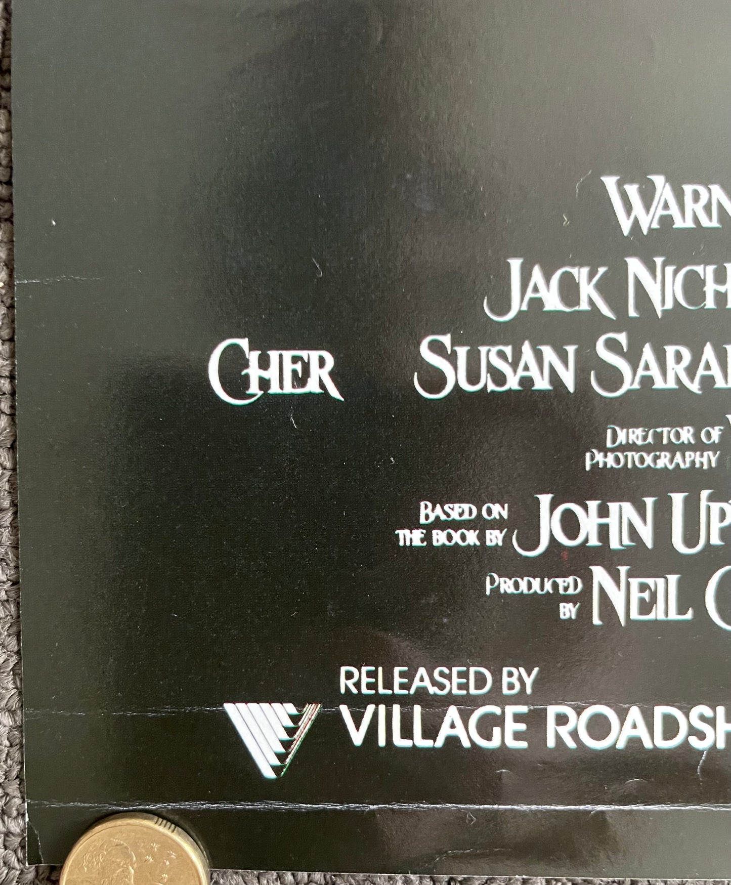 The Witches of Eastwick (1987) - Daybill