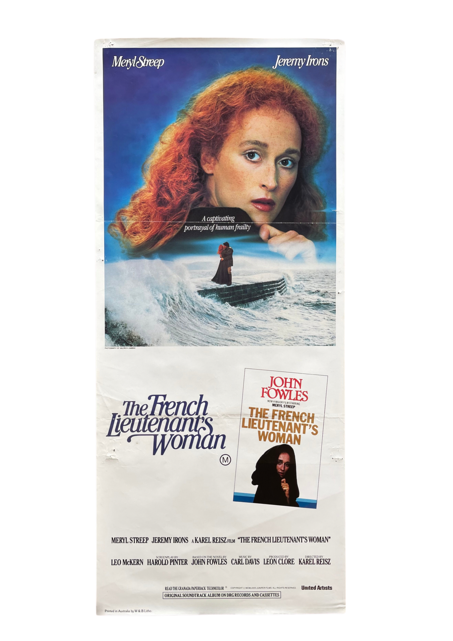 The French Lieutenant's Woman - Meryl Streep (1981)-  Daybill