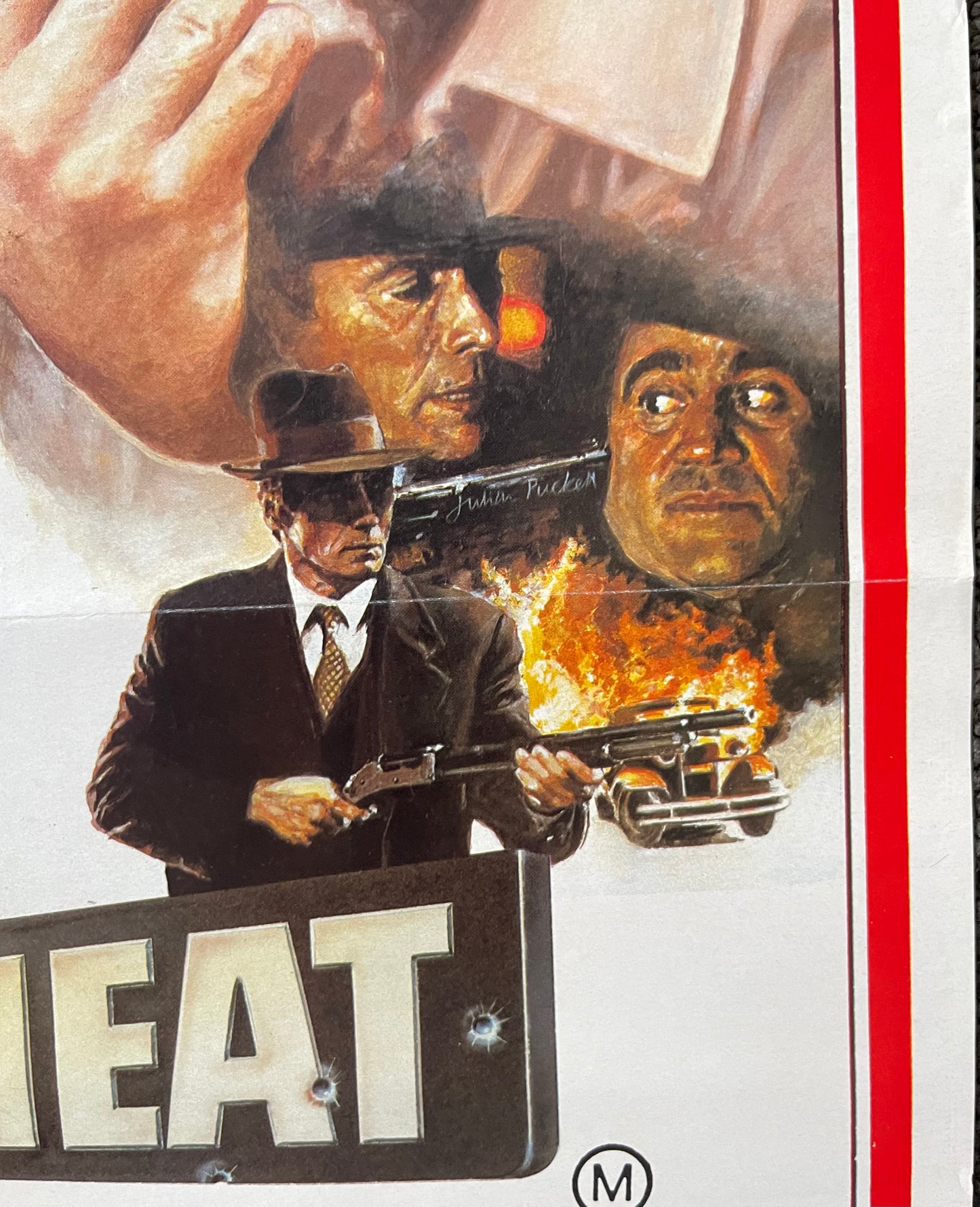 City Heat (1981) Clint Eastwood Burt Reynolds - Daybill