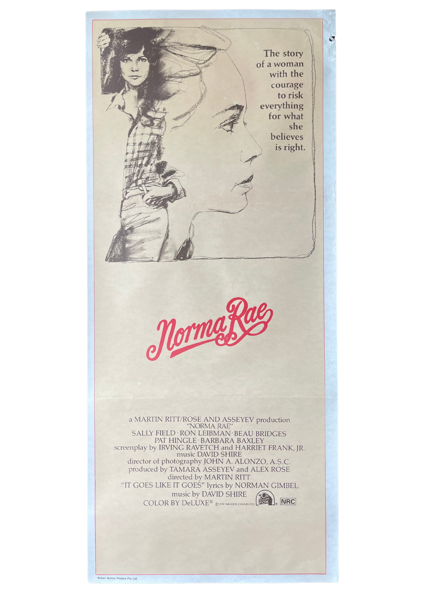 Norma Rae (1979) - Daybill