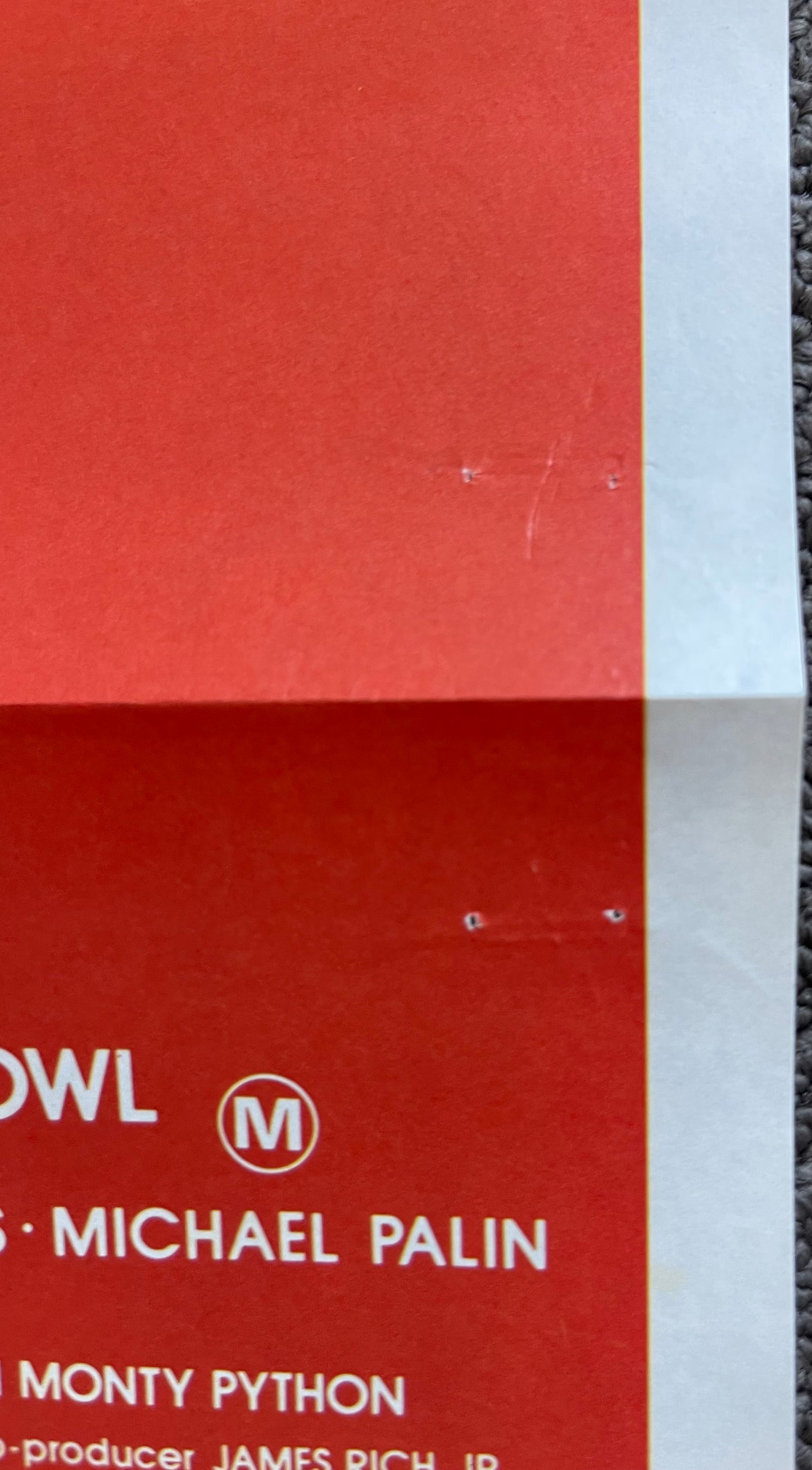 Monty Python - Live at the Hollywood Bowl (1982) - Daybill