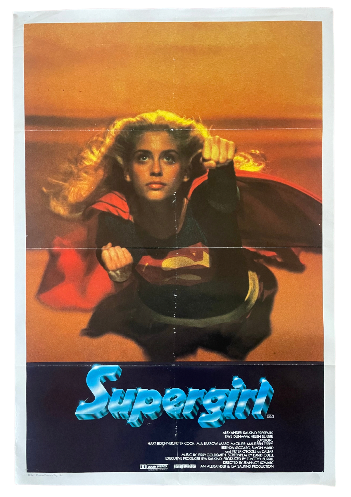 Supergirl (1984) - One Sheet