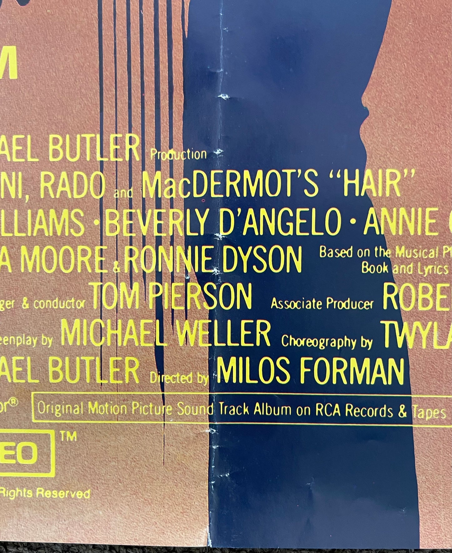 Hair - The Musical (1979) - One Sheet