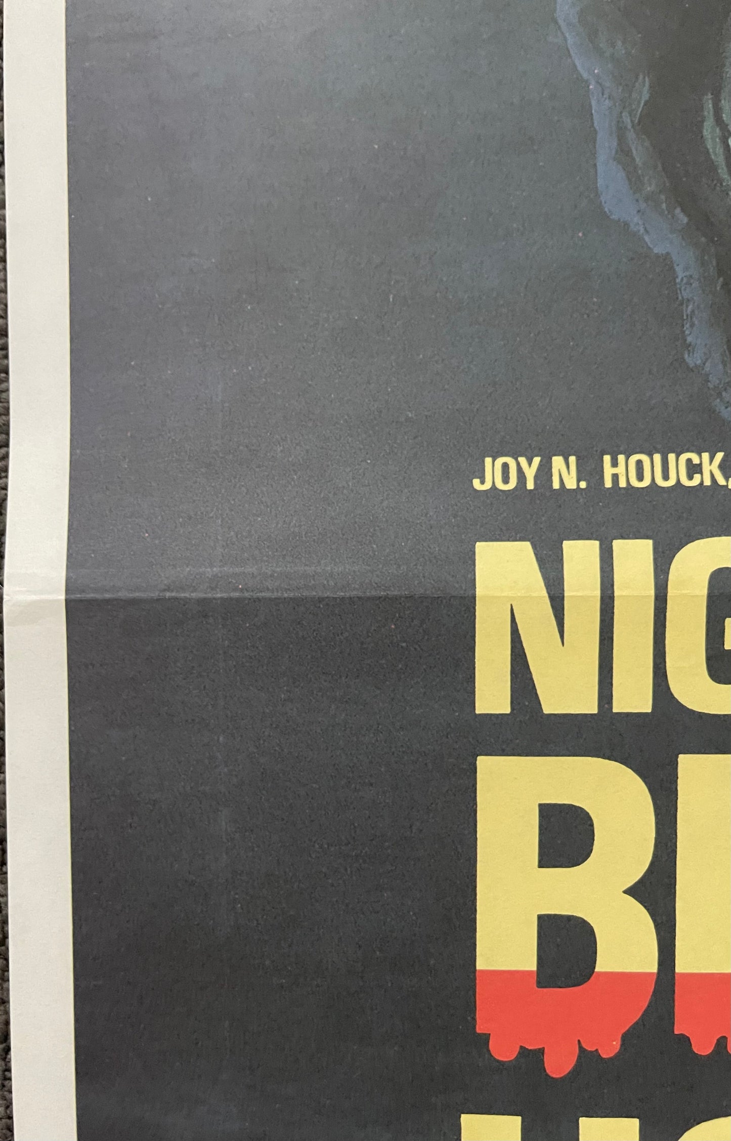 Night Of Bloody Horror (1969) - Daybill