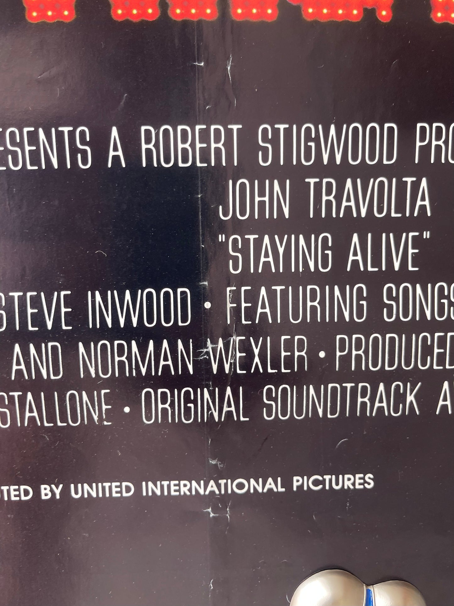 Staying Alive (1983) - One Sheet