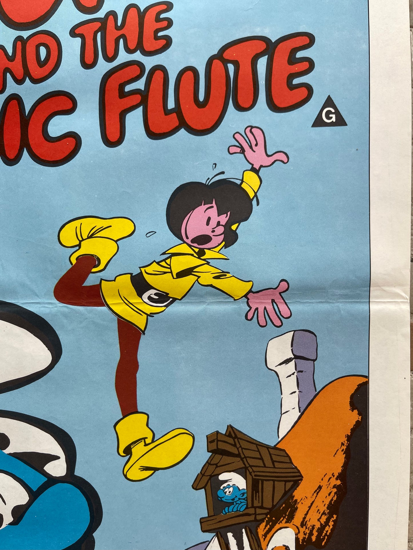 Smurf And The Magic Flute (1976) - Daybill