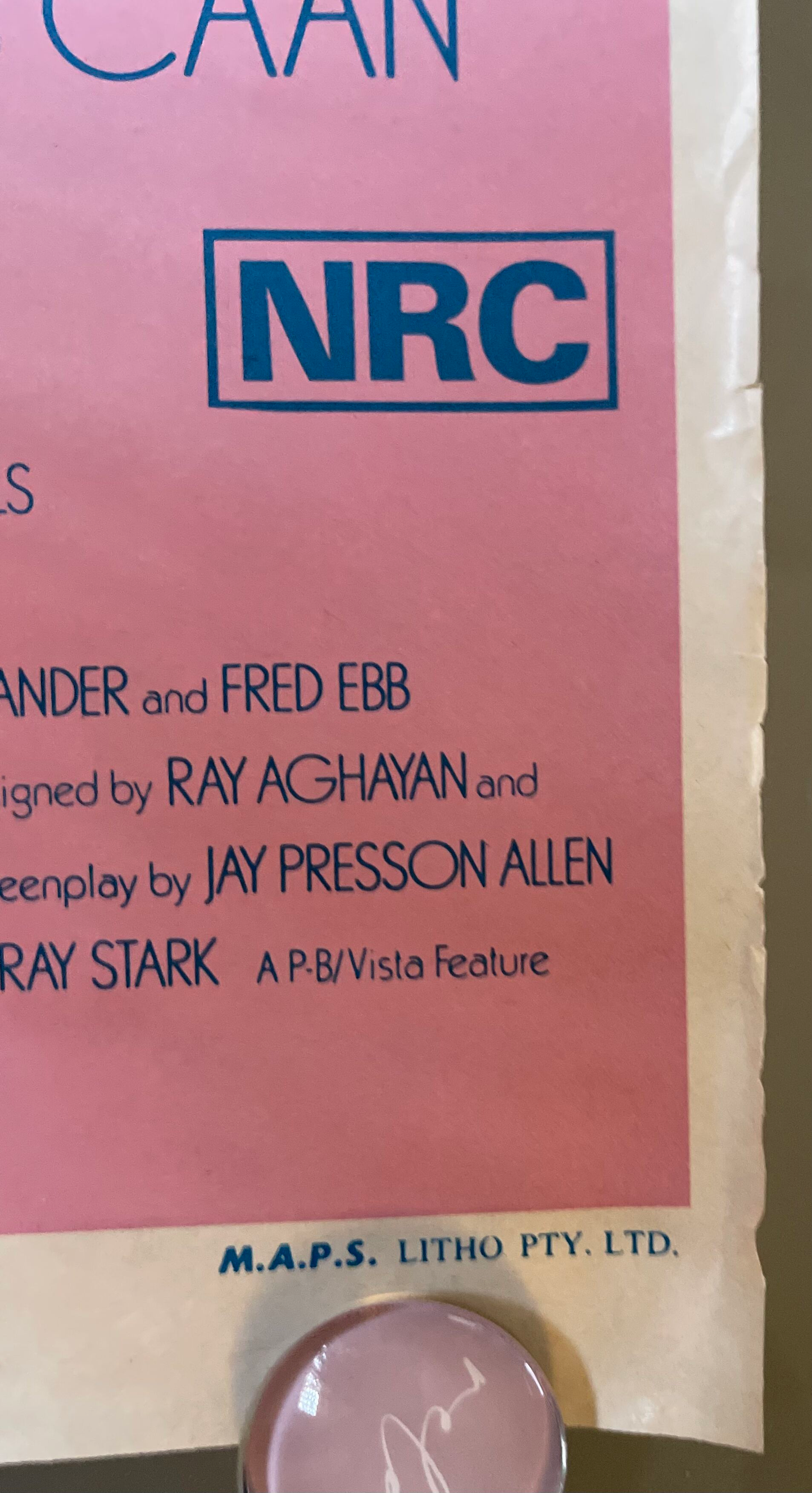 Funny Lady (1975) Barbara Streisand - Daybill