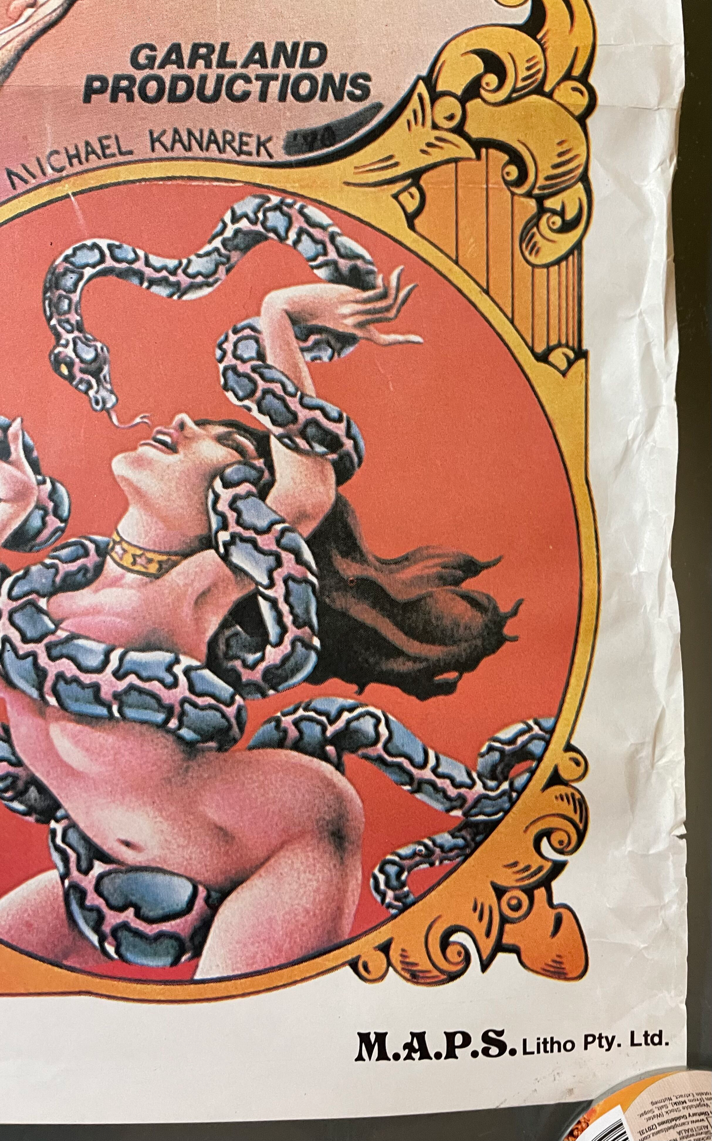 An Erotic 'Cirkus' The Hottest Show in Town (1974) - One Sheet