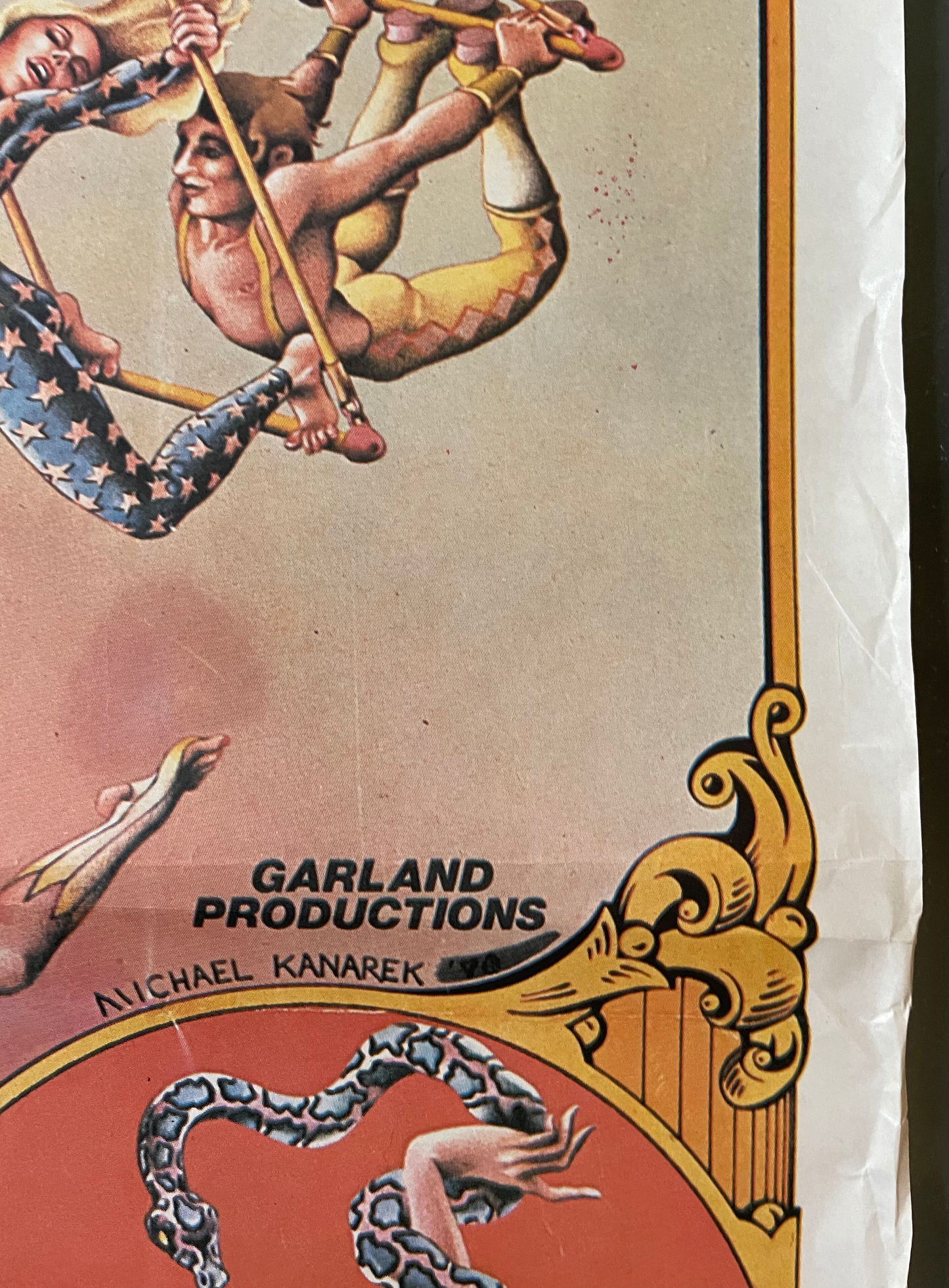 An Erotic 'Cirkus' The Hottest Show in Town (1974) - One Sheet