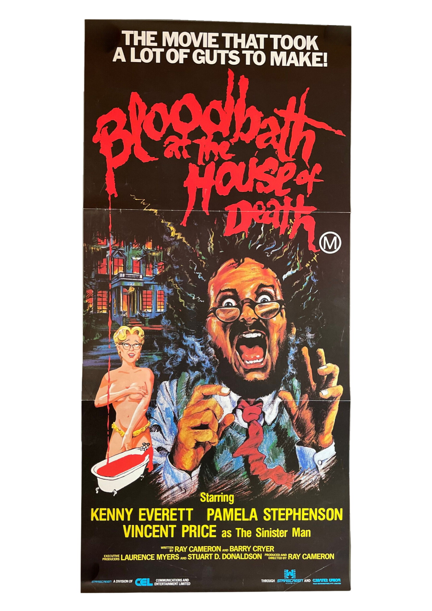 Bloodbath at the House Of Death (1984) - Daybill
