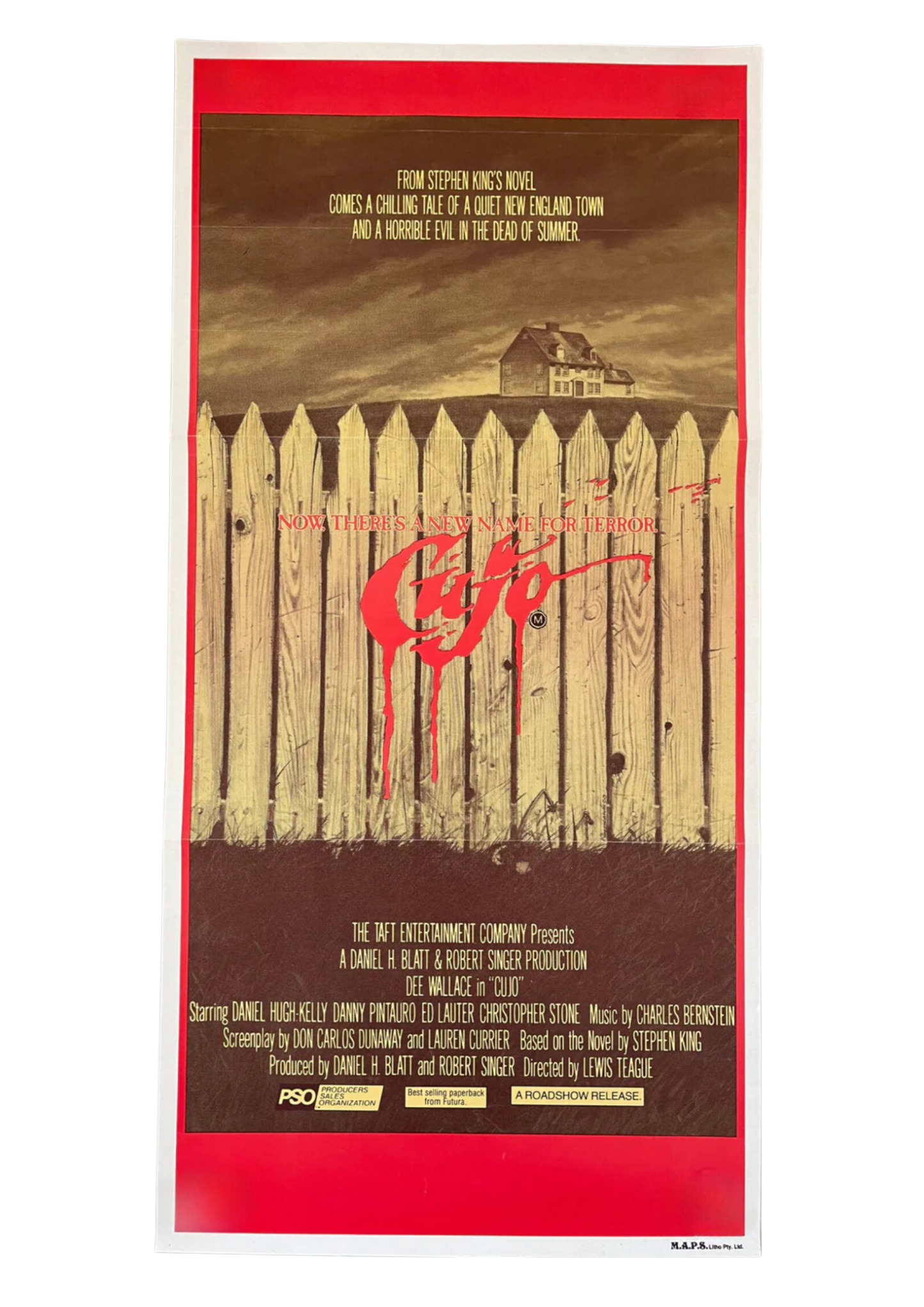 Cujo (1983) - Daybill