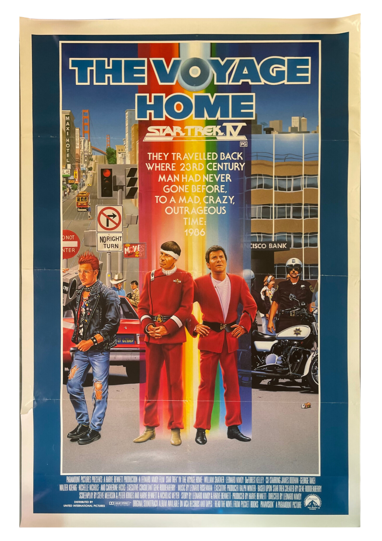Star Trek IV: The Voyage Home (1986) - One Sheet