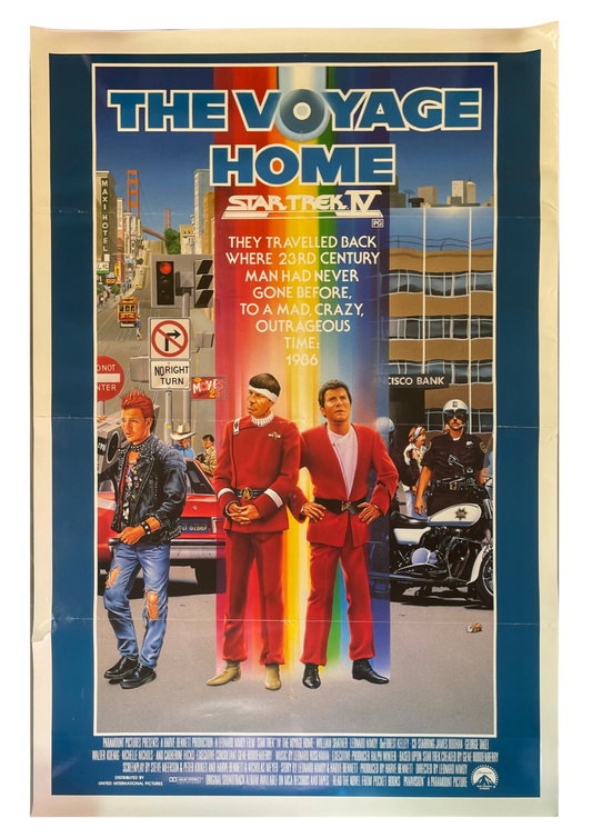 Star Trek IV: The Voyage Home (1986) - One Sheet