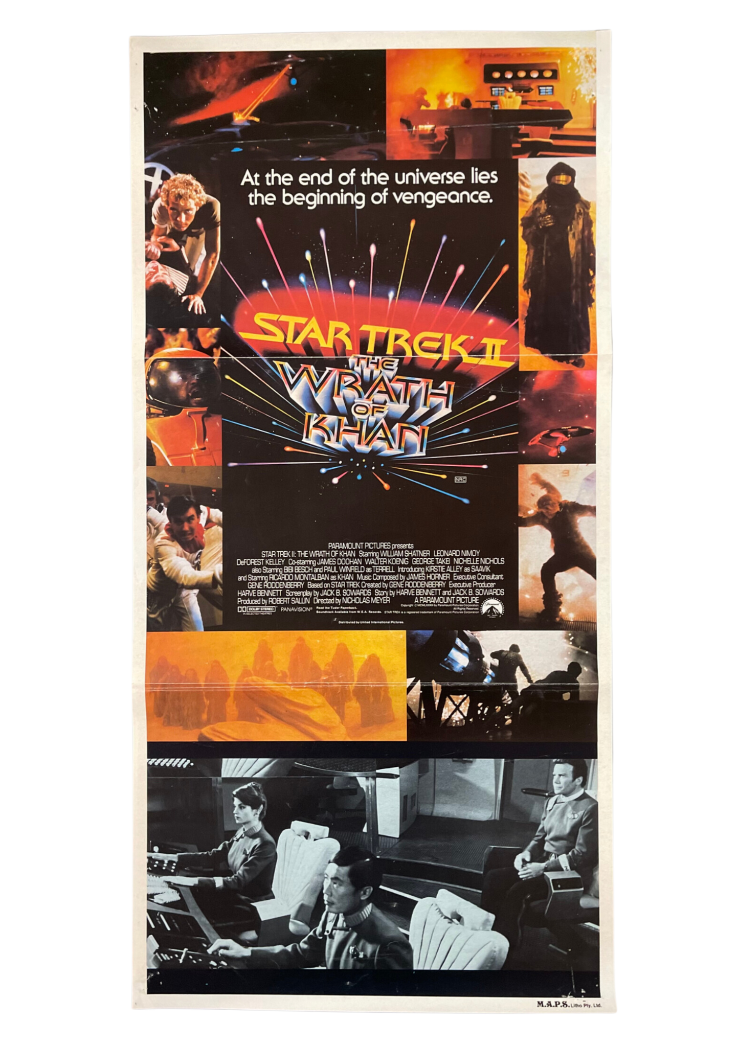 Star Trek II: The Wrath of Khan (1982) - Daybill