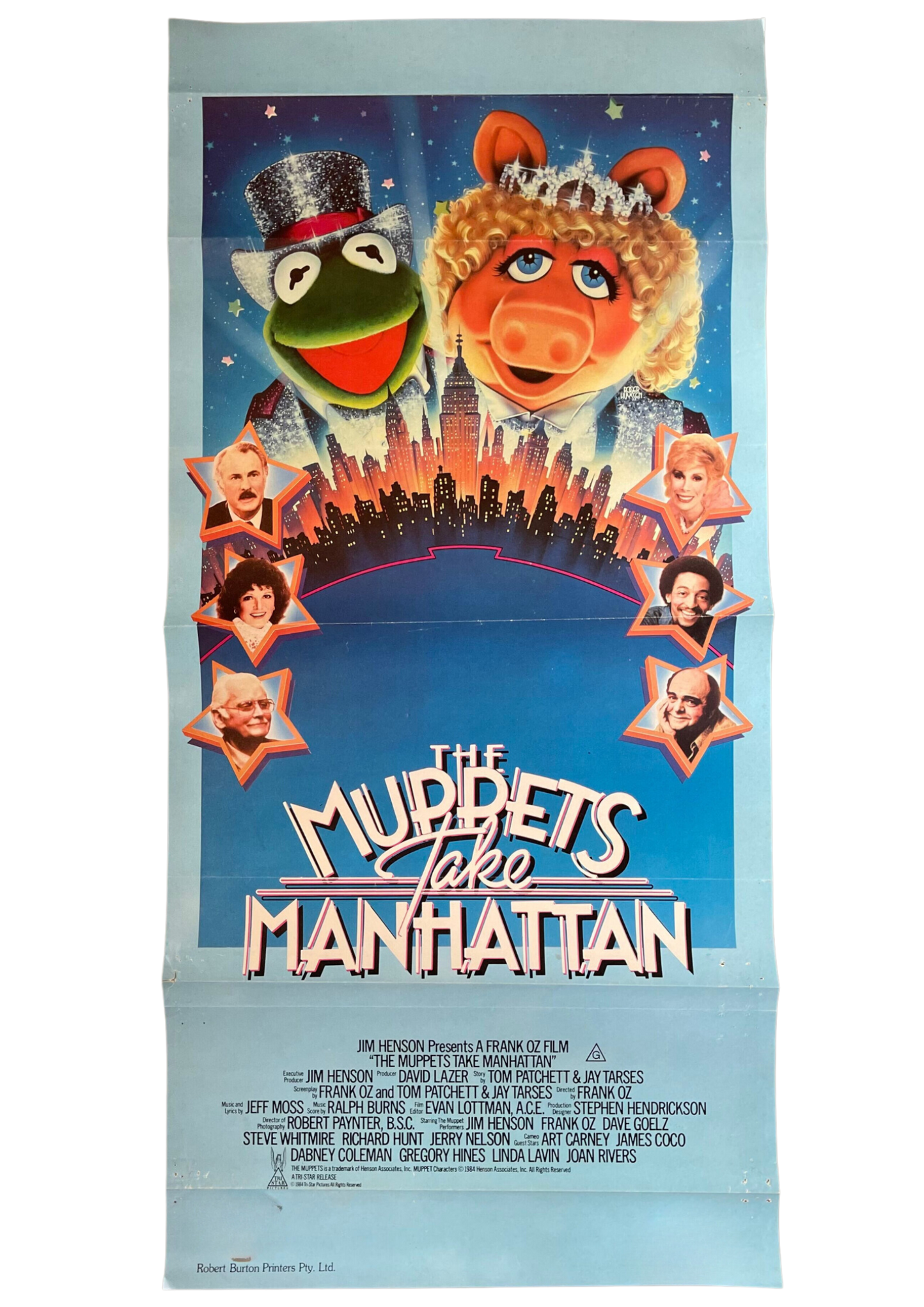 The Muppets Take Manhattan (1984) - Daybill