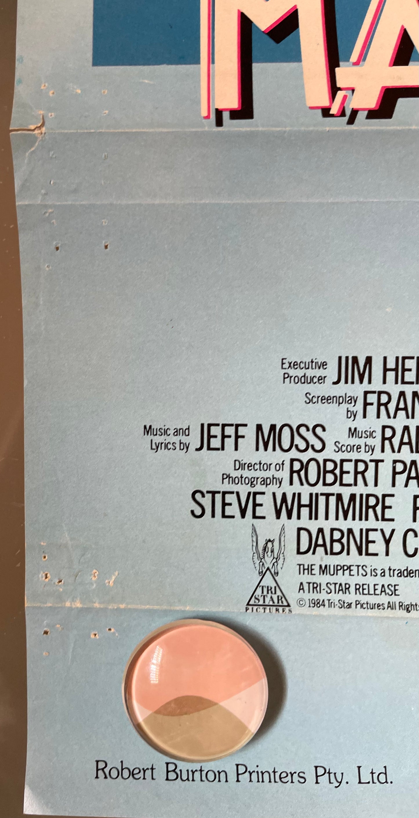 The Muppets Take Manhattan (1984) - Daybill
