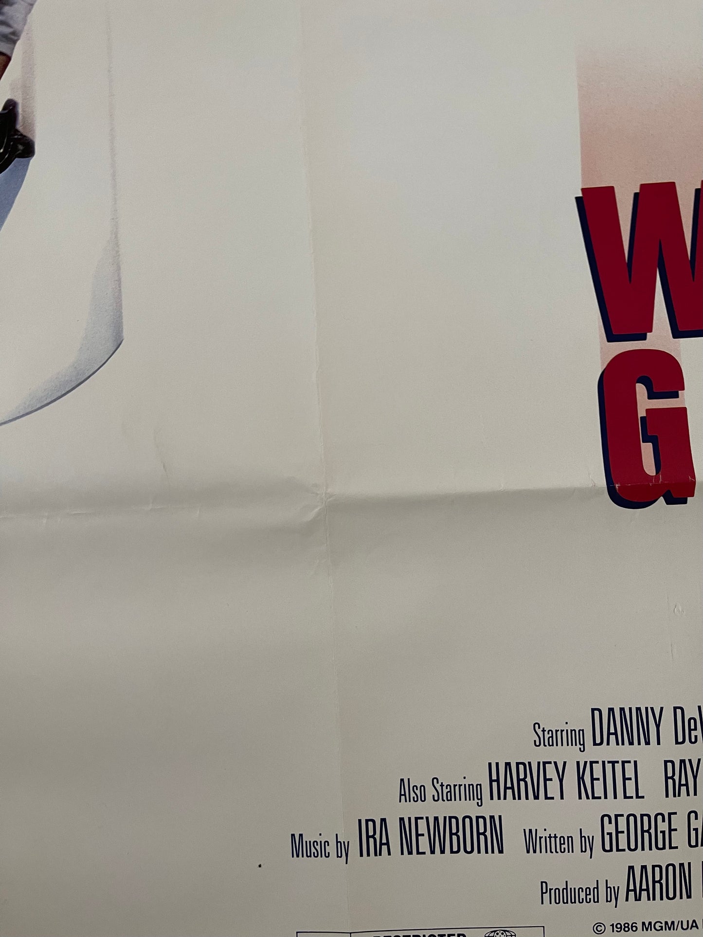 Wise Guys (1986) - One Sheet