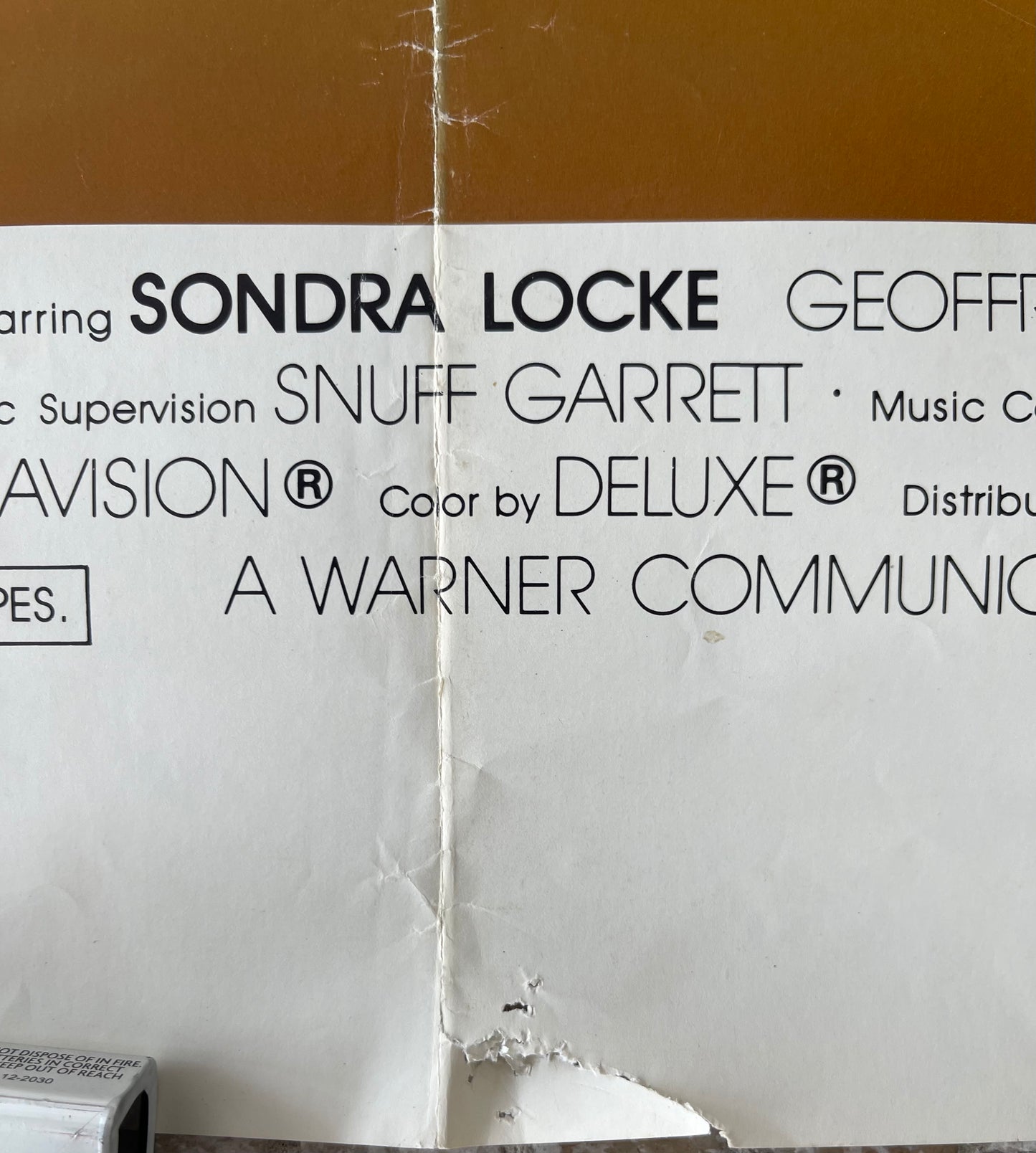 Any Which Way You Can (1980) Clint Eastwood - One Sheet