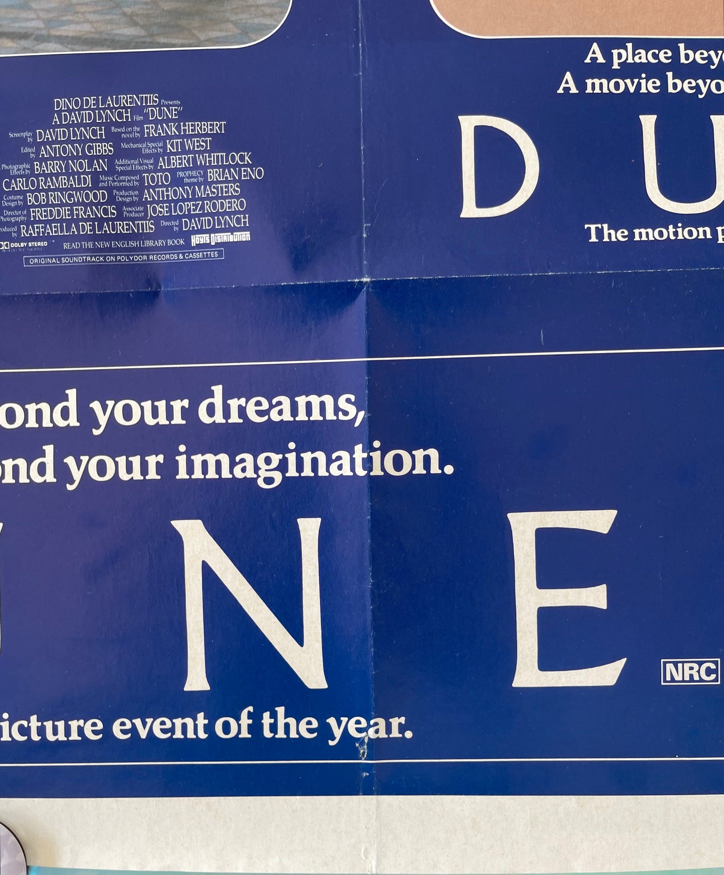 Dune (1984)- Lobby Card One Sheet