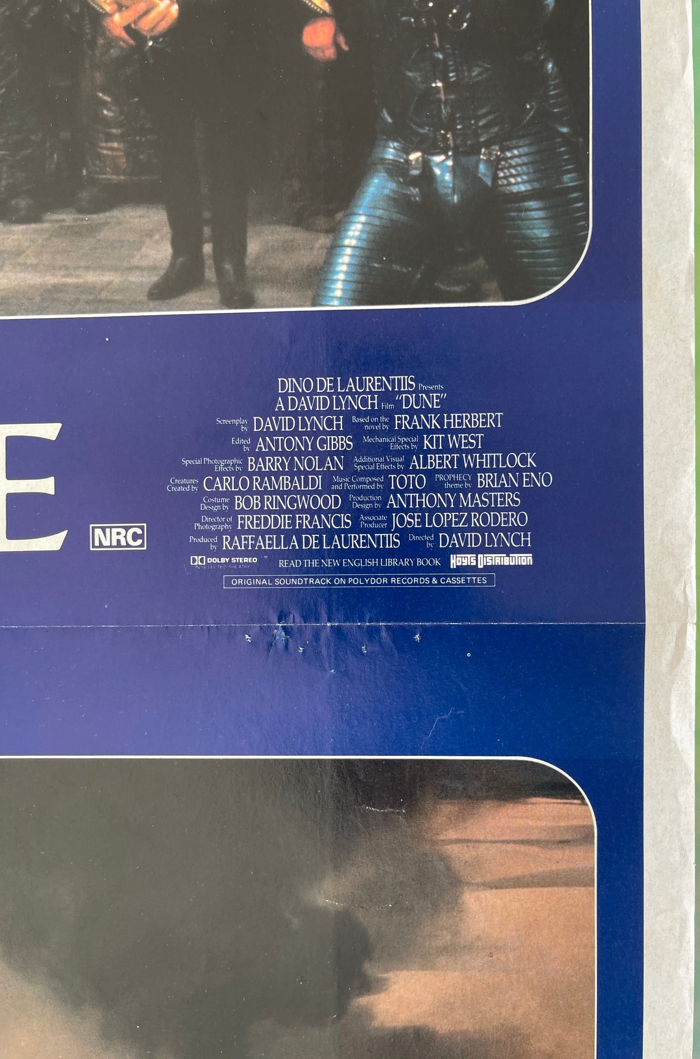 Dune (1984)- Lobby Card One Sheet