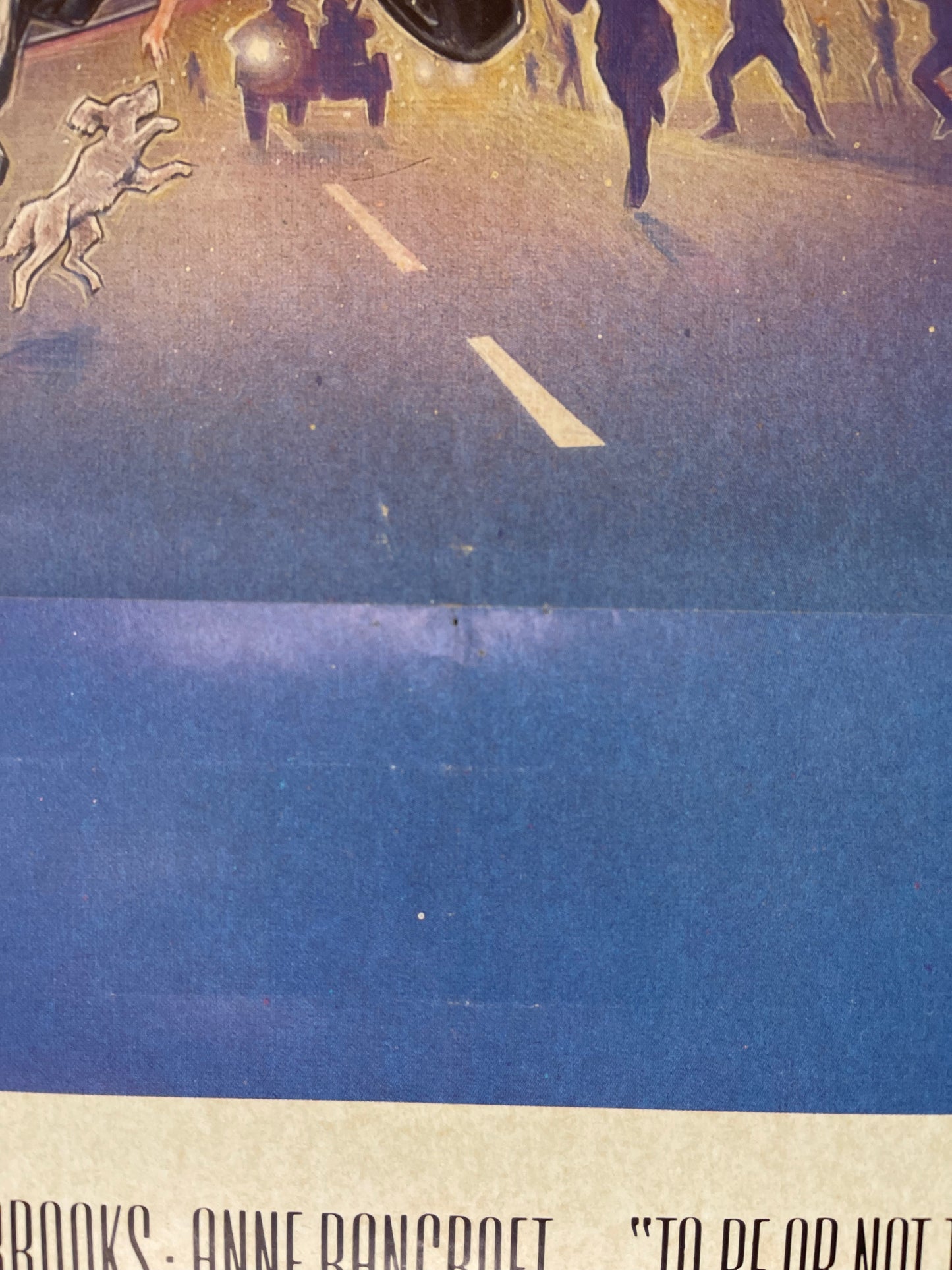 To Be Or Not To Be (1986) Mel Brooks - One Sheet