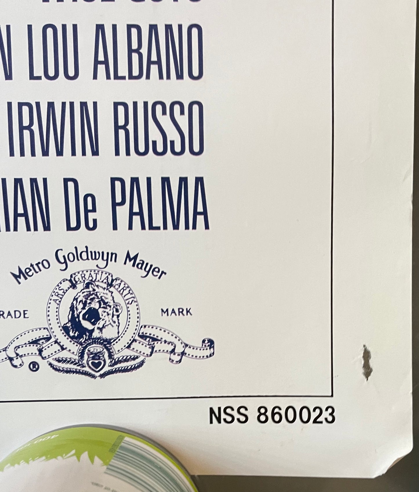 Wise Guys (1986) - One Sheet