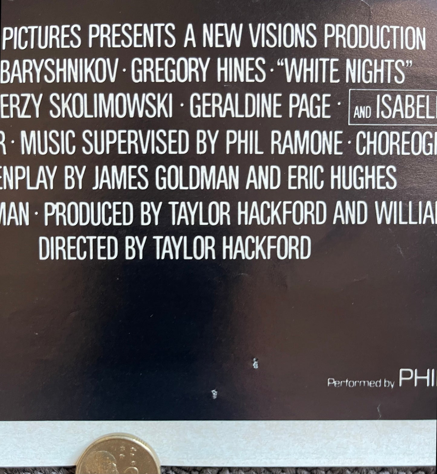 White Nights (1985)- Daybill