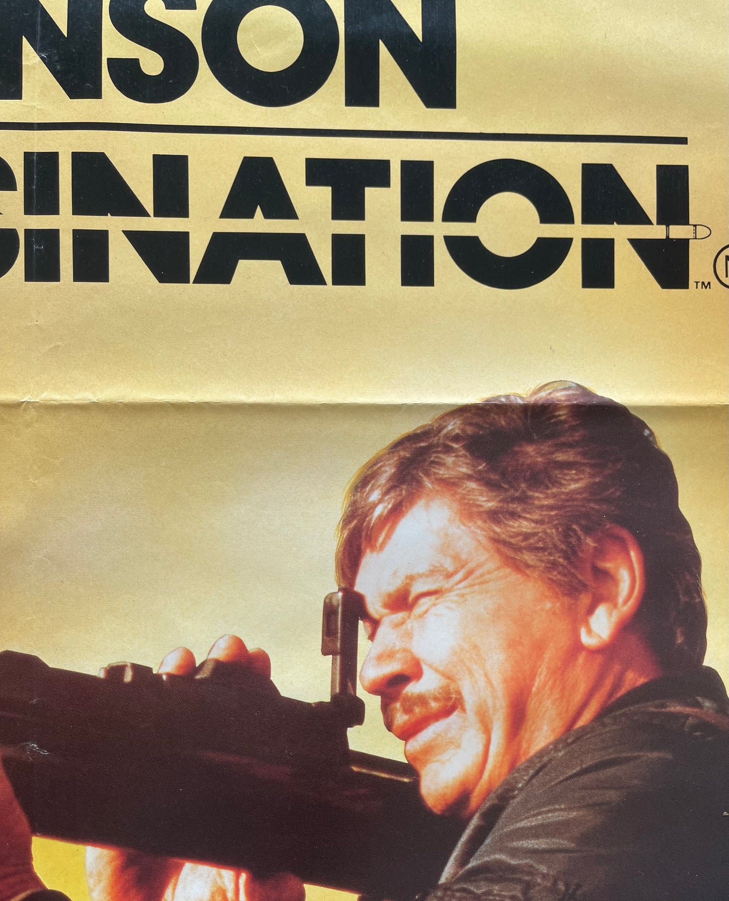 Assassination (1987) Charles Bronson - One Sheet