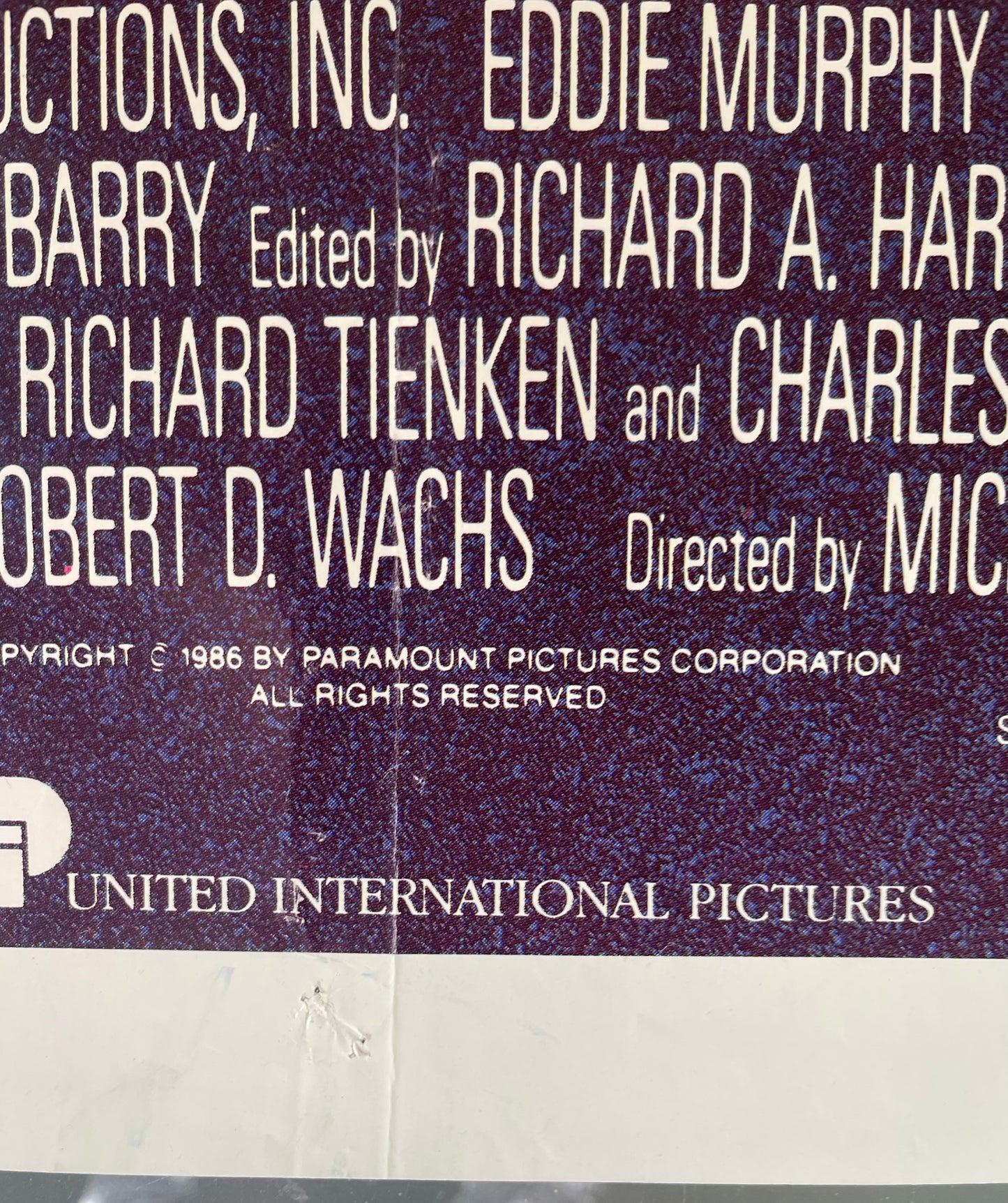 The Golden Child (1986) Eddie Murphy - One Sheet