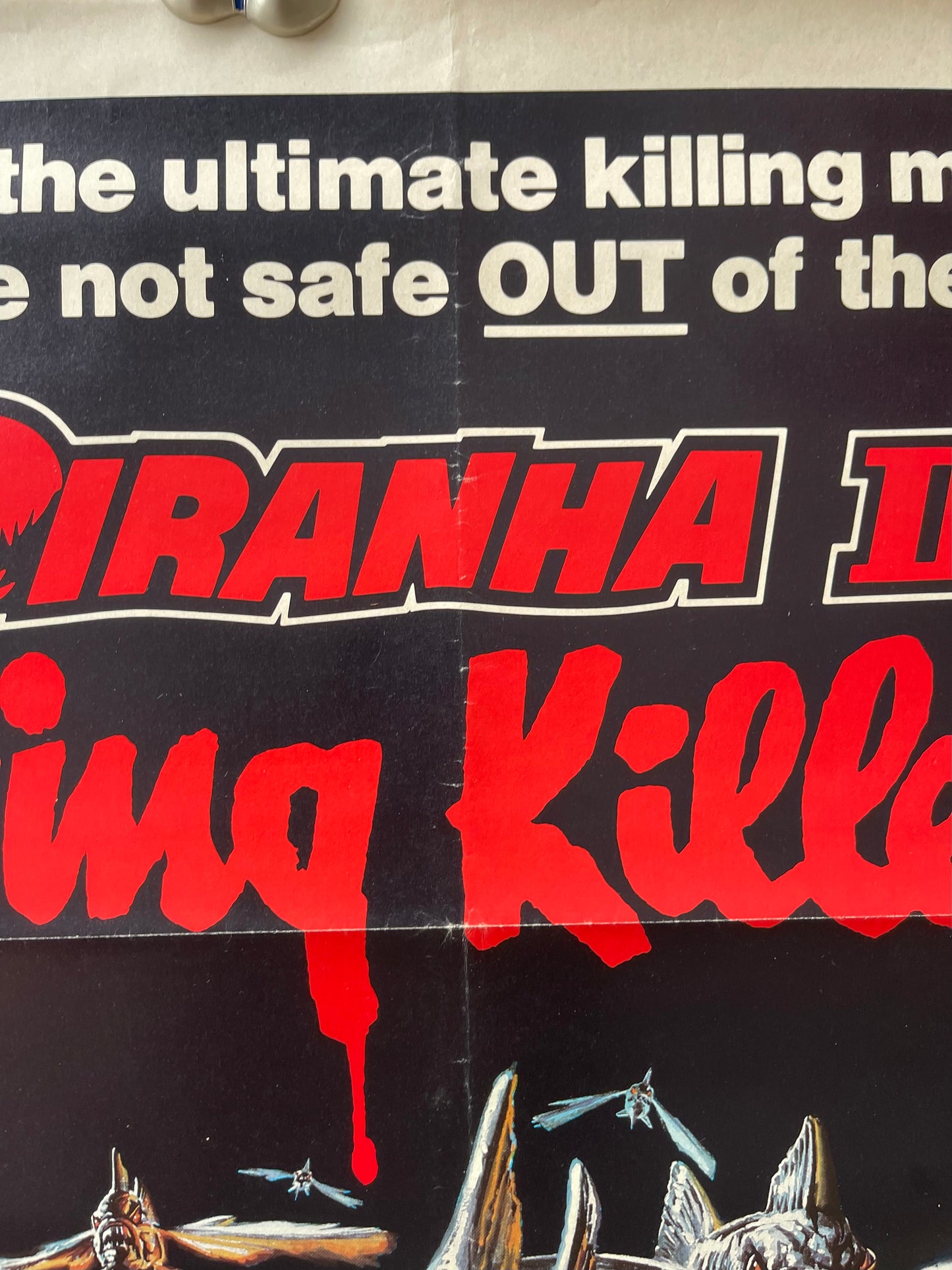 Piranha II: Flying Killers (1982)- One Sheet
